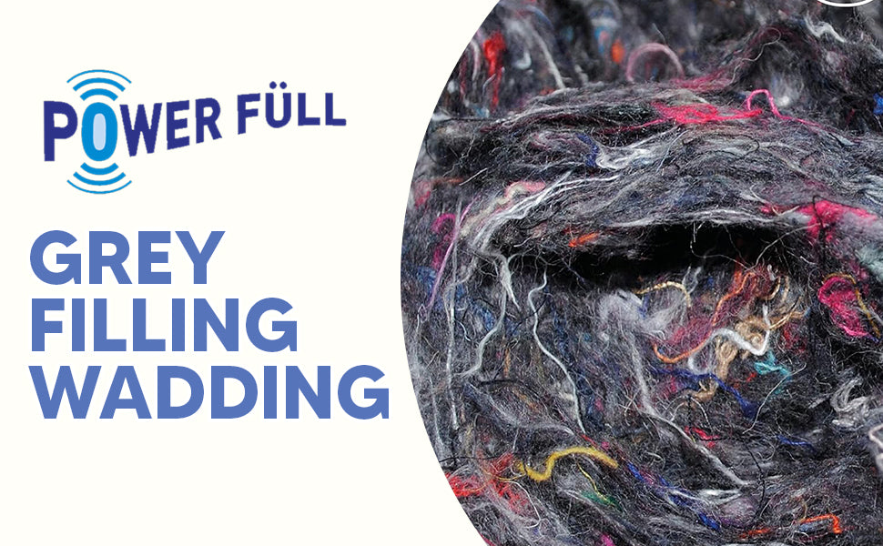 Power Füll® Colorful Stuffing Cotton Wool | 5000 g Stuffing Material
