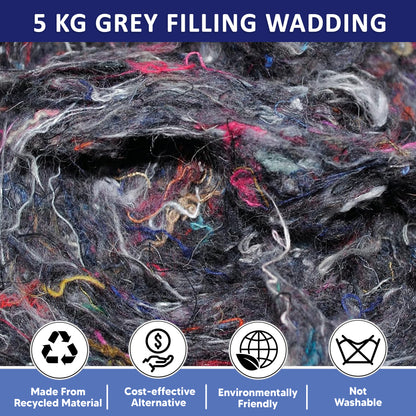 Power Füll® Colorful Stuffing Cotton Wool | 5000 g Stuffing Material