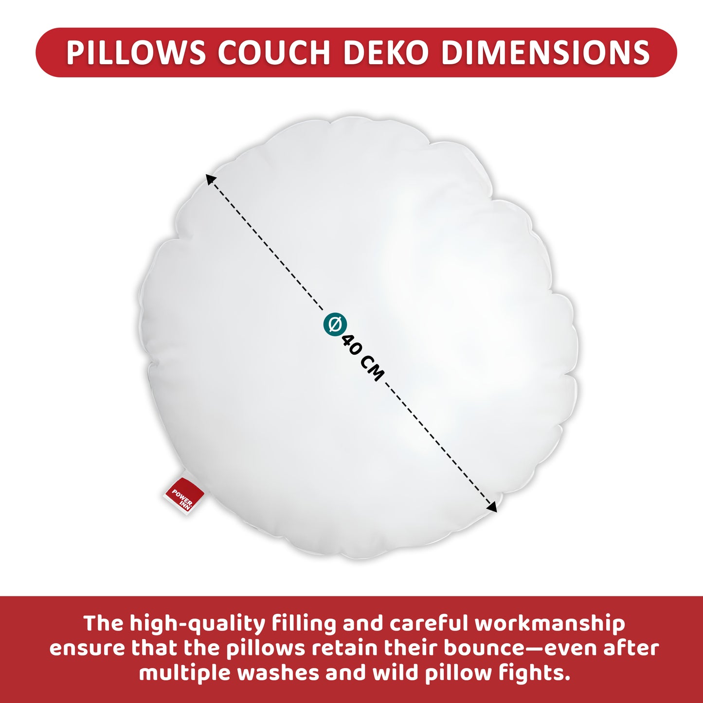 POWER INN® Cotton Inner Cushion
